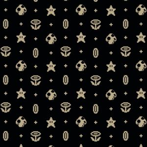 (image for) Pixels Pattern All Over Print T-Shirt
